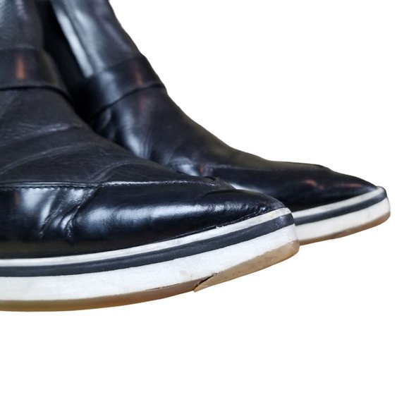 Nicholas Kirkwood black pointed booties sneakers loafers size 11 - Picture 9 of 15